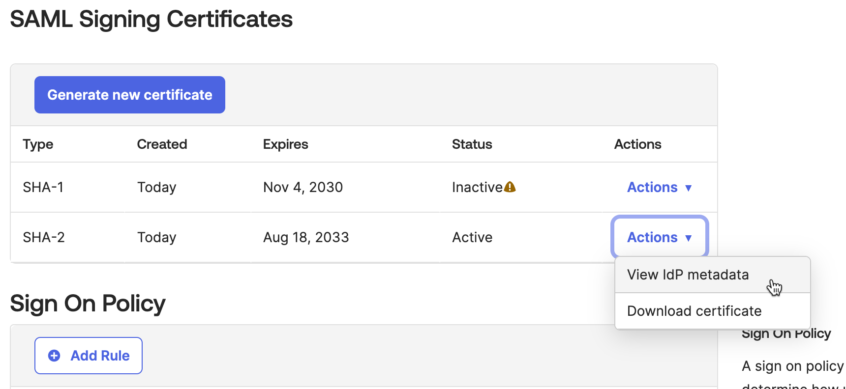 Setup Saml Sso With Okta Quadrant Ux