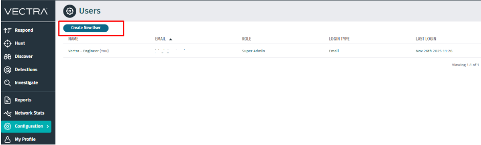 Add a new user in RUX and QUX