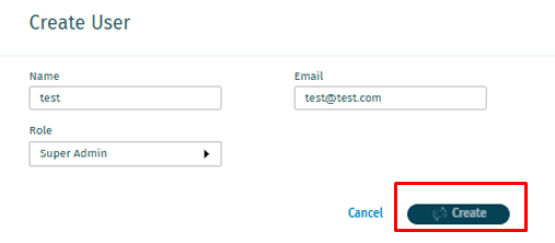 Create New RUX local Web-UI user