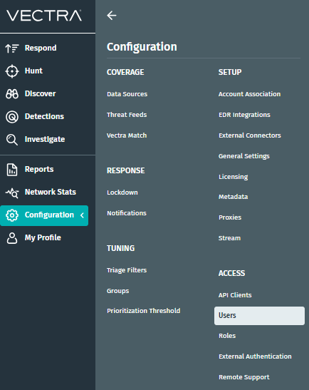 Create New RUX local Web-UI user