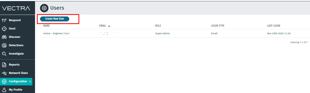 Create New RUX local Web-UI user